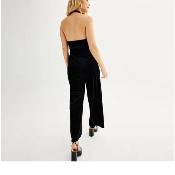 Nine West Black Jumpsuit with Elegant Wide-Leg Design - Picture 3 of 4